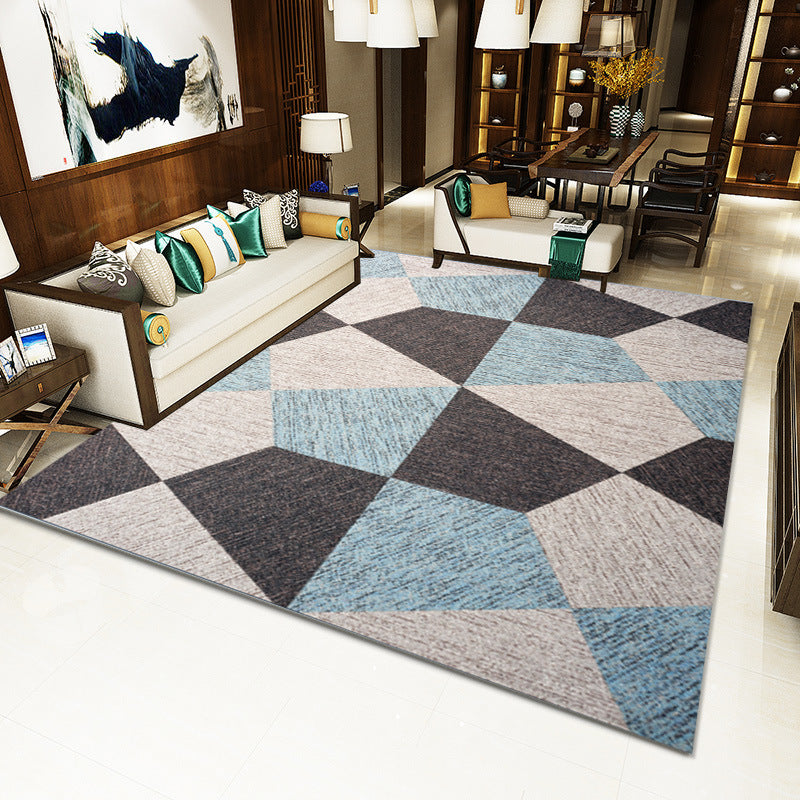 Modern minimalist living room carpet