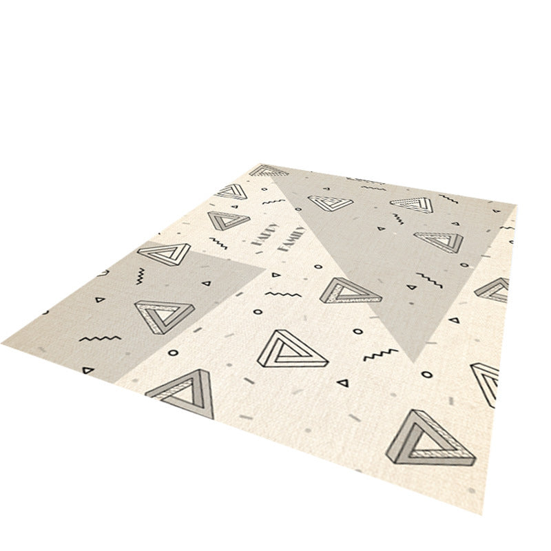Modern minimalist living room carpet