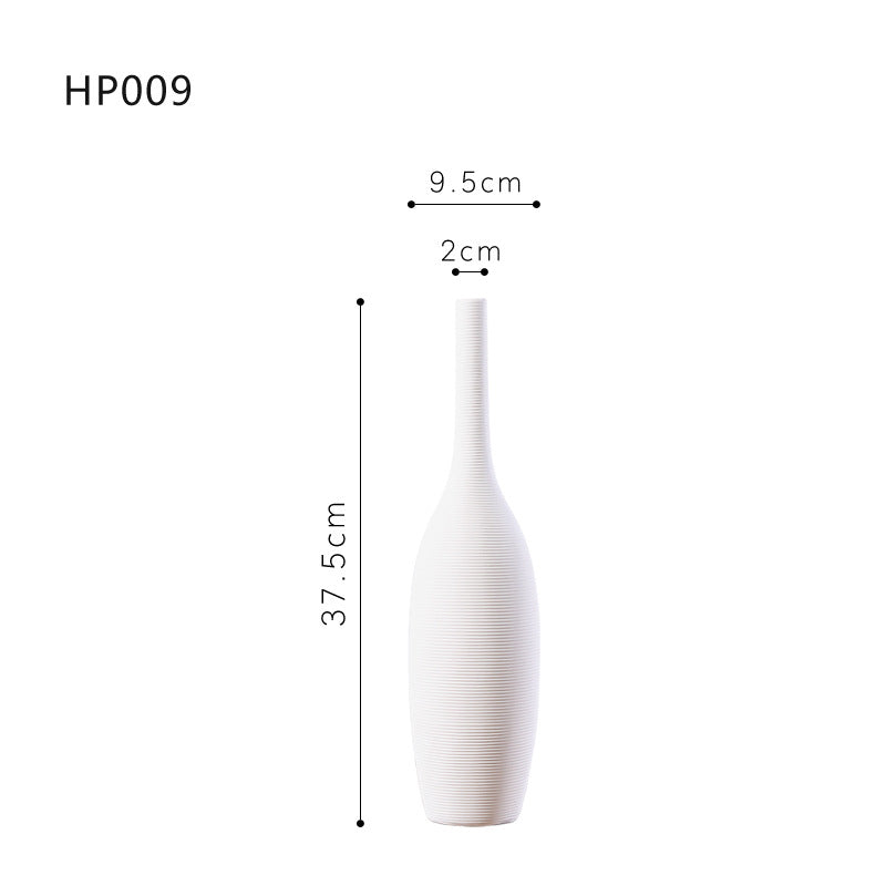 Modern minimalist style vase three-piece