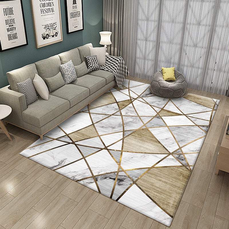 Modern minimalist living room carpet