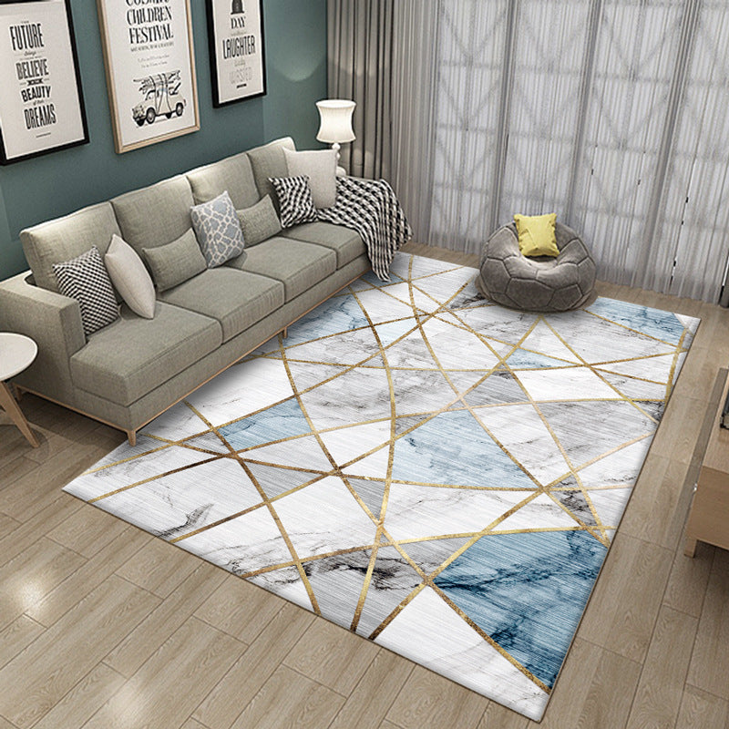 Modern minimalist living room carpet