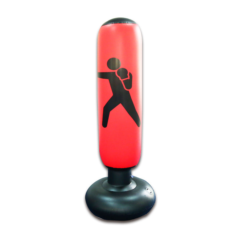 Vertical home inflatable fitness boxing column tumbler