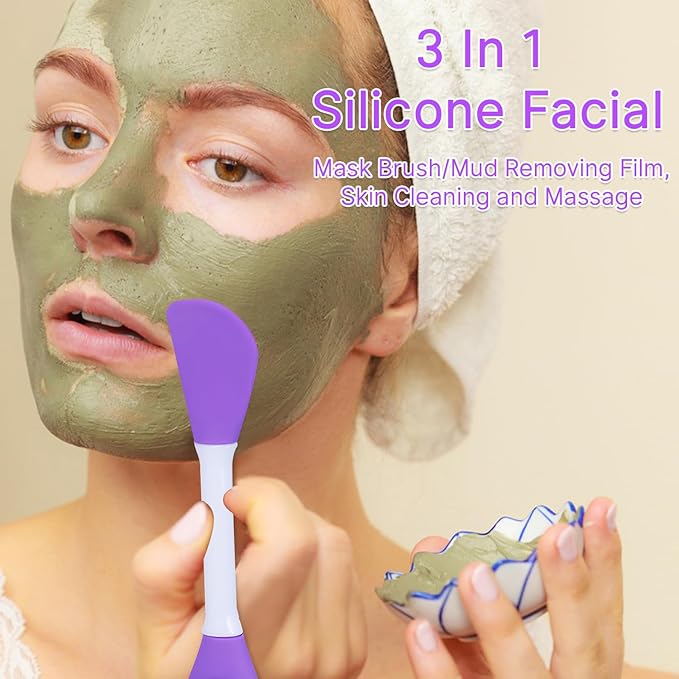 Double Headed Silicone Face Brush