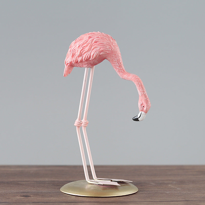 Nordic Style Flamingo Figurine