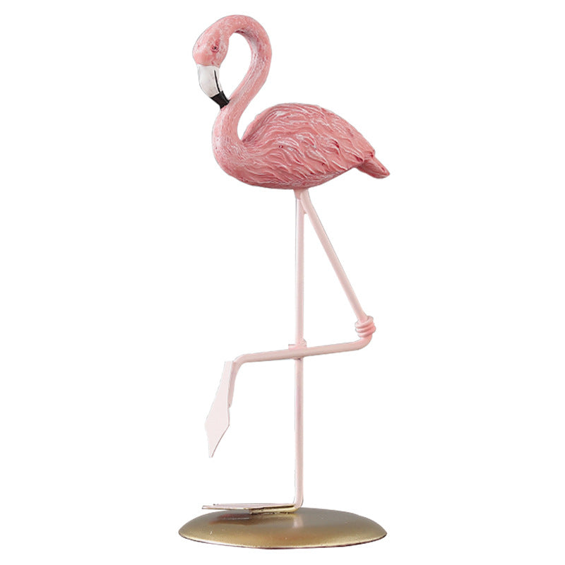 Nordic Style Flamingo Figurine