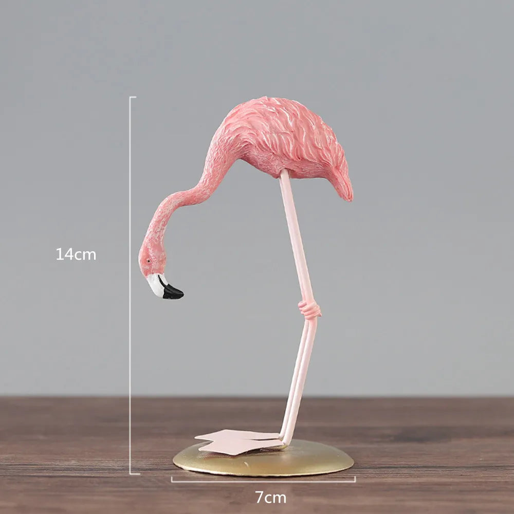 Nordic Style Flamingo Figurine