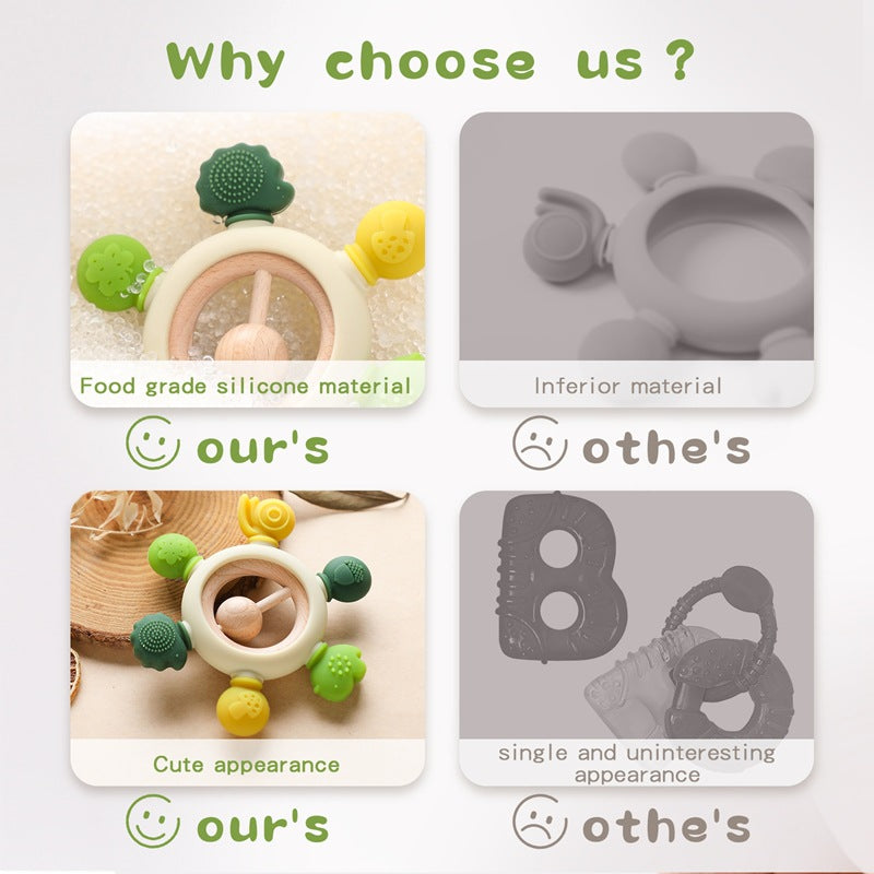 Silicone teether for babies