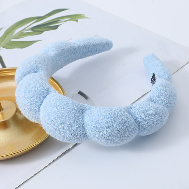 Sponge headband and Wristband multi-purpose