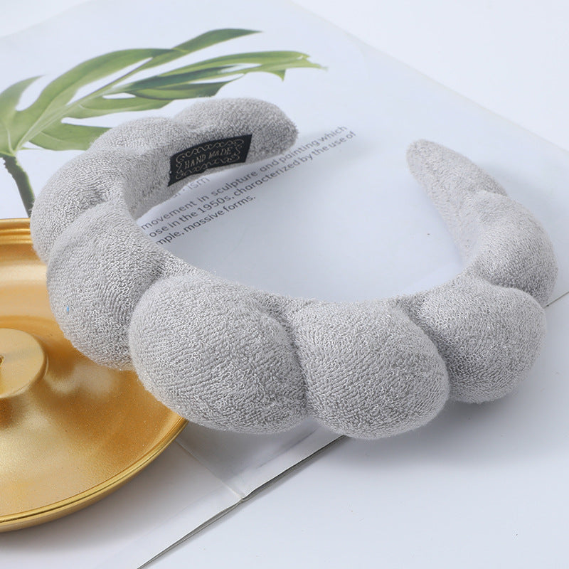 Sponge headband and Wristband multi-purpose