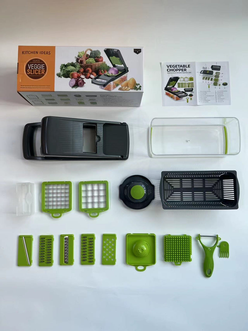 Multi-functional vegetable grater