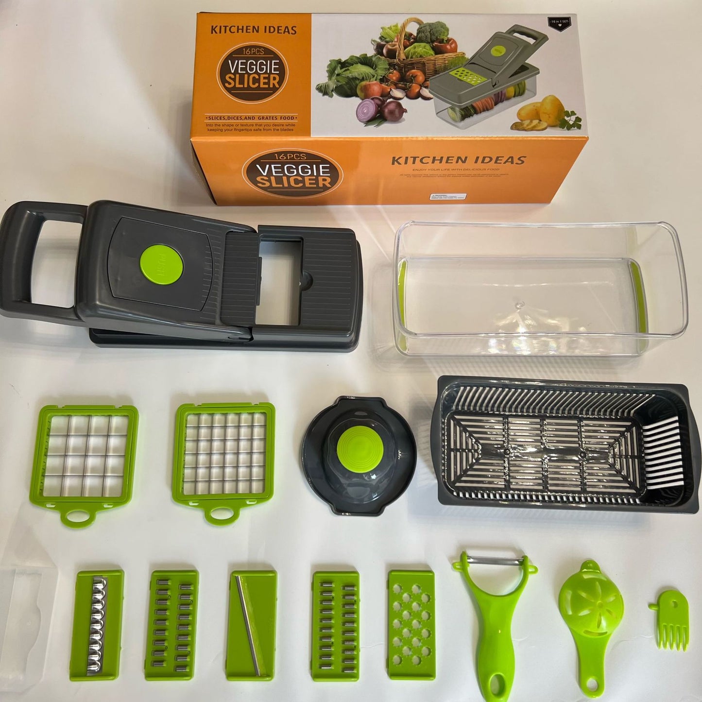 Multi-functional vegetable grater
