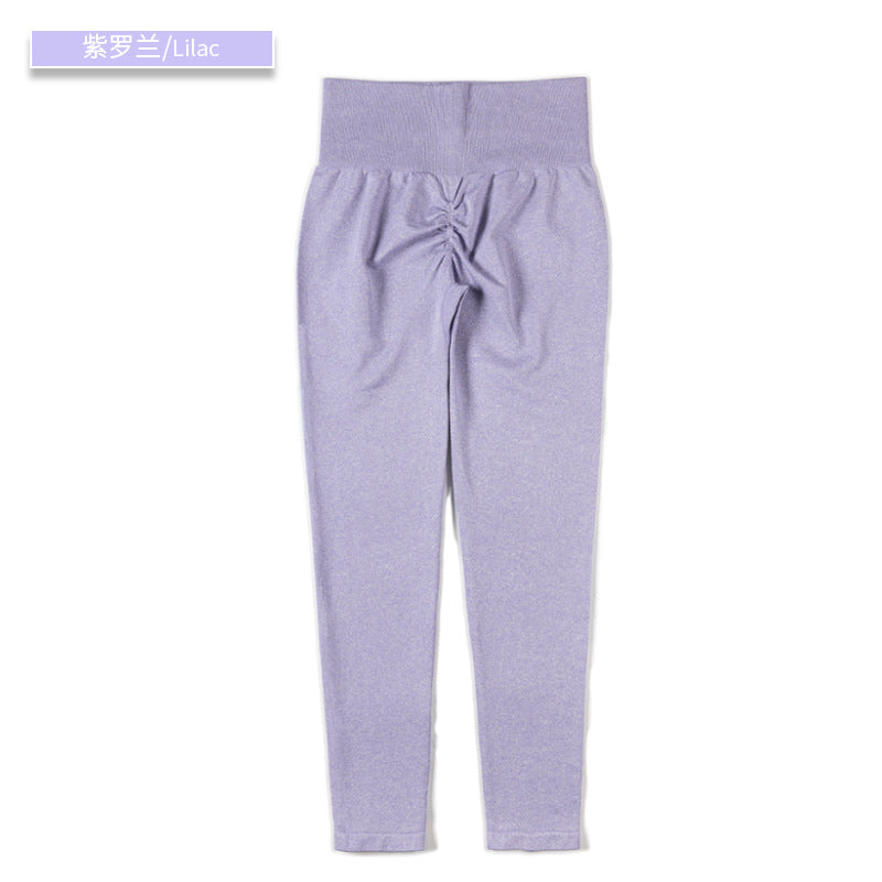 Camouflage yoga nine-point pants
