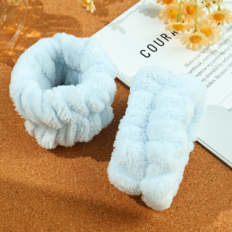 Sponge headband and Wristband multi-purpose