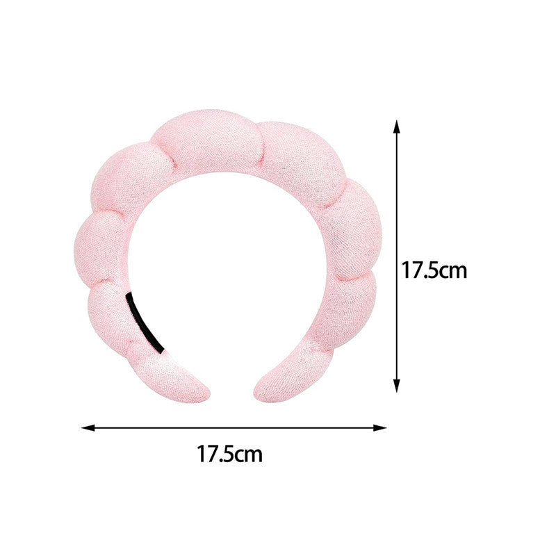 Sponge headband and Wristband multi-purpose