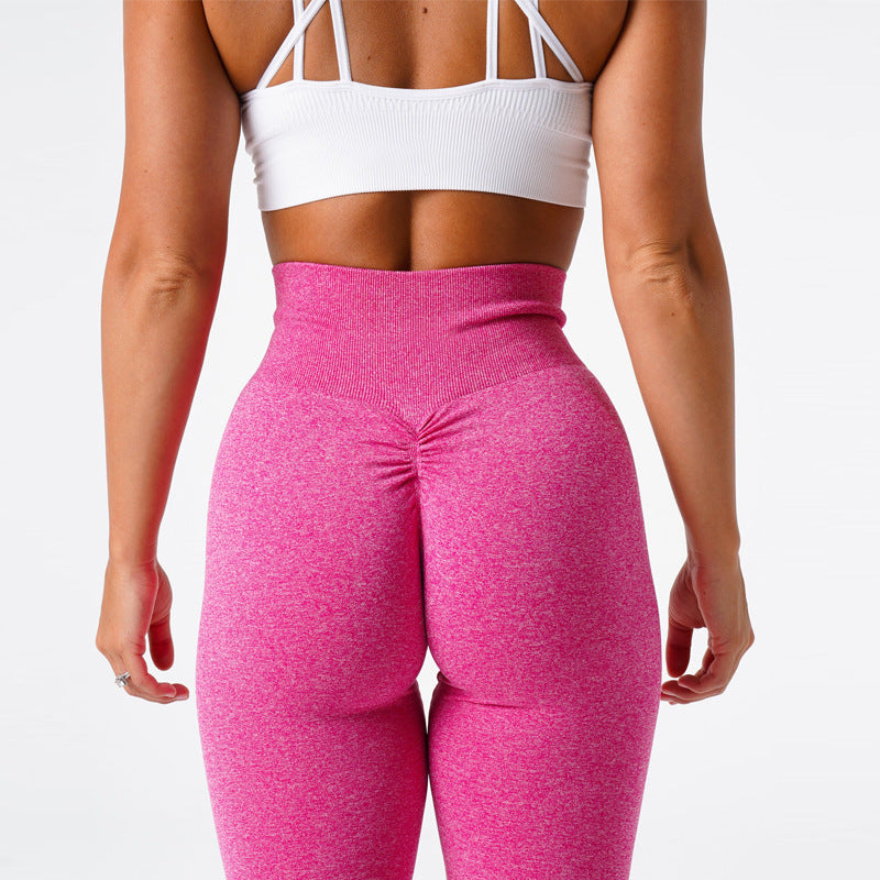Camouflage yoga nine-point pants