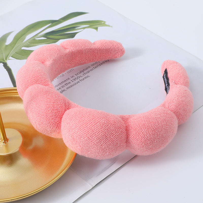 Sponge headband and Wristband multi-purpose