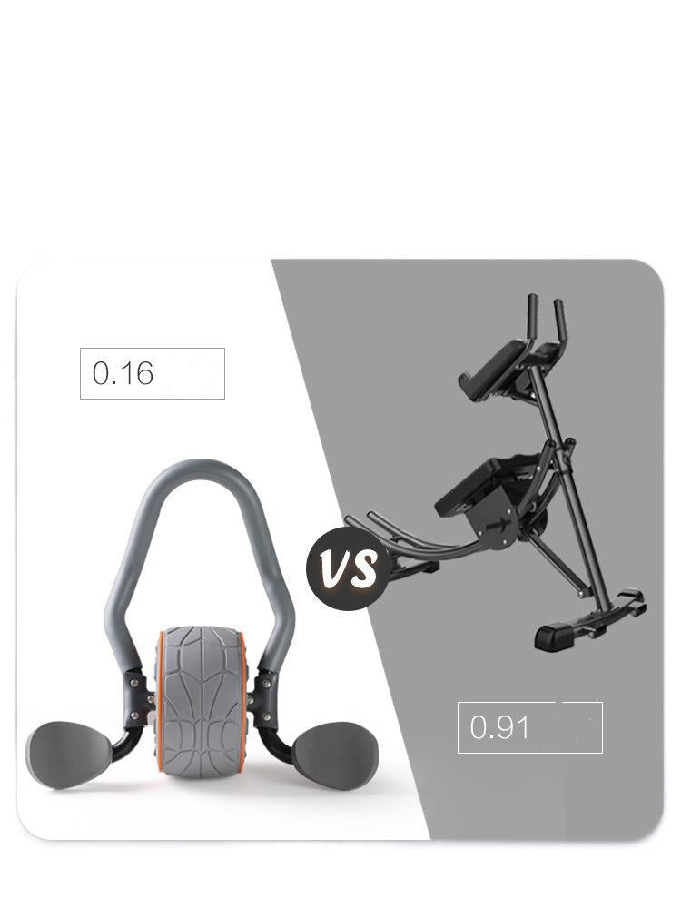 Abdominal muscle wheel home crunch