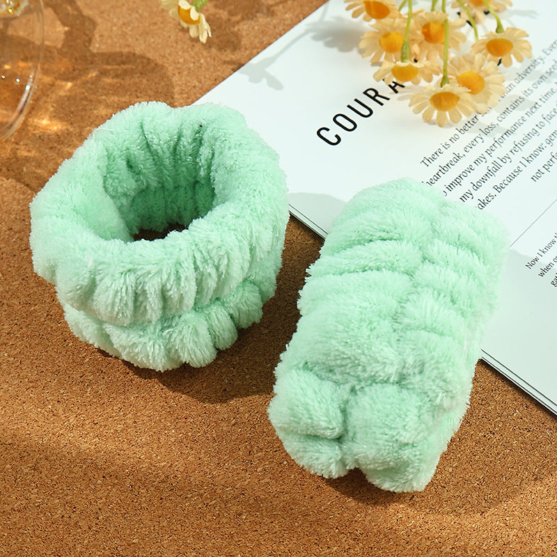 Sponge headband and Wristband multi-purpose