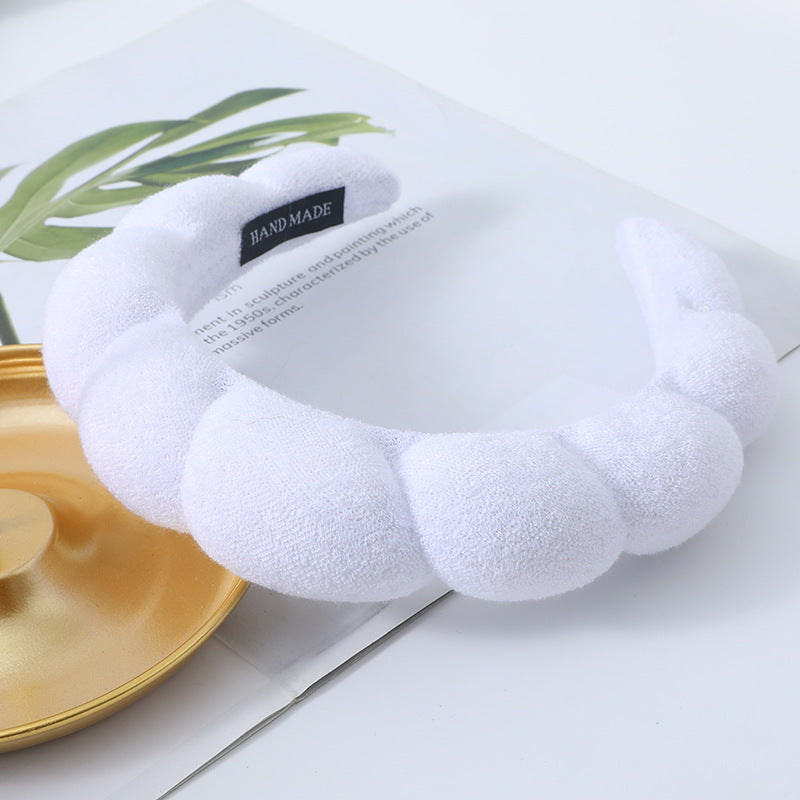 Sponge headband and Wristband multi-purpose
