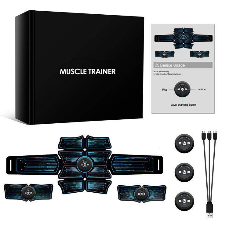 Intelligent abdominal muscle trainer