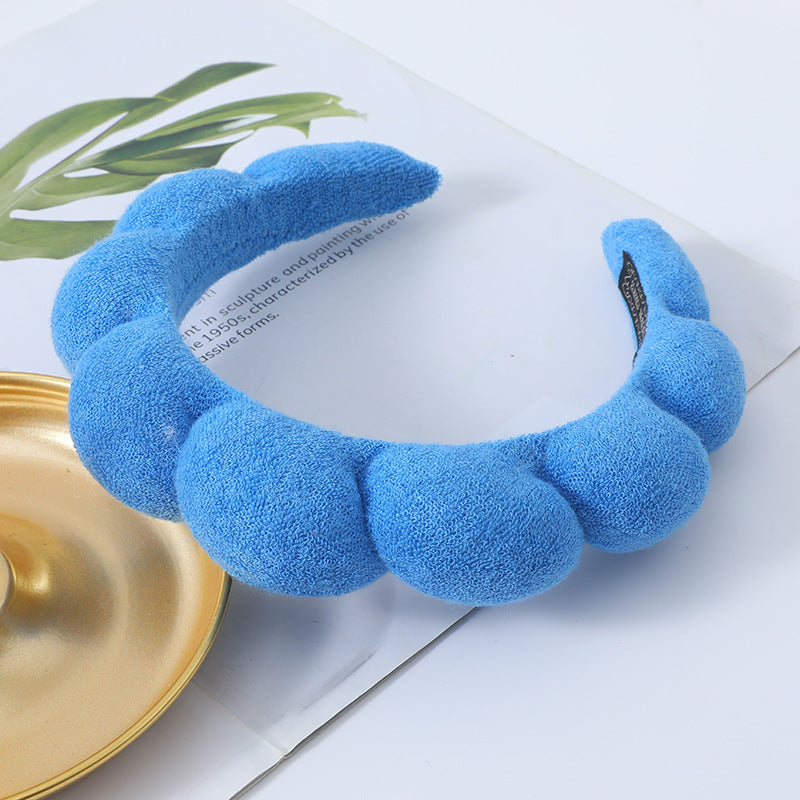 Sponge headband and Wristband multi-purpose