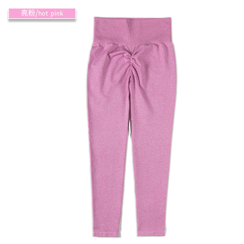 Camouflage yoga nine-point pants