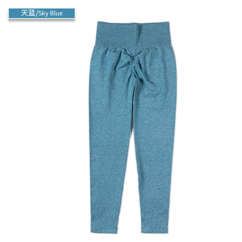 Camouflage yoga nine-point pants