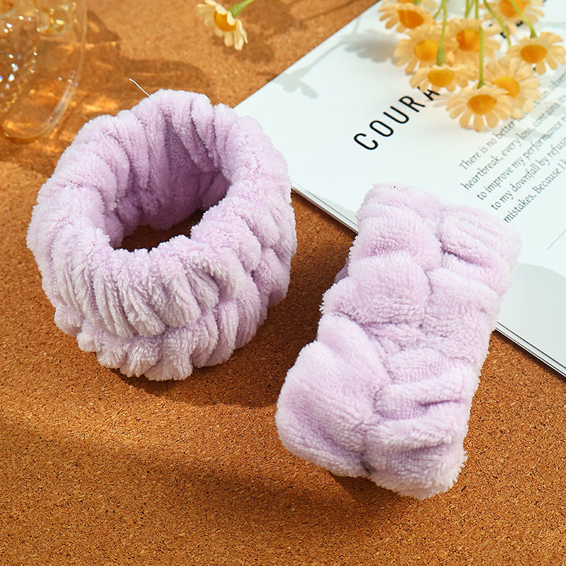 Sponge headband and Wristband multi-purpose
