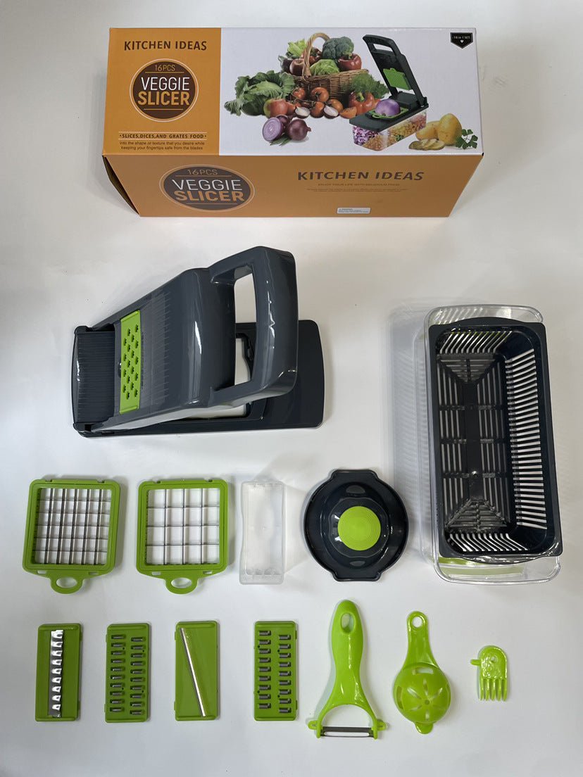 Multi-functional vegetable grater