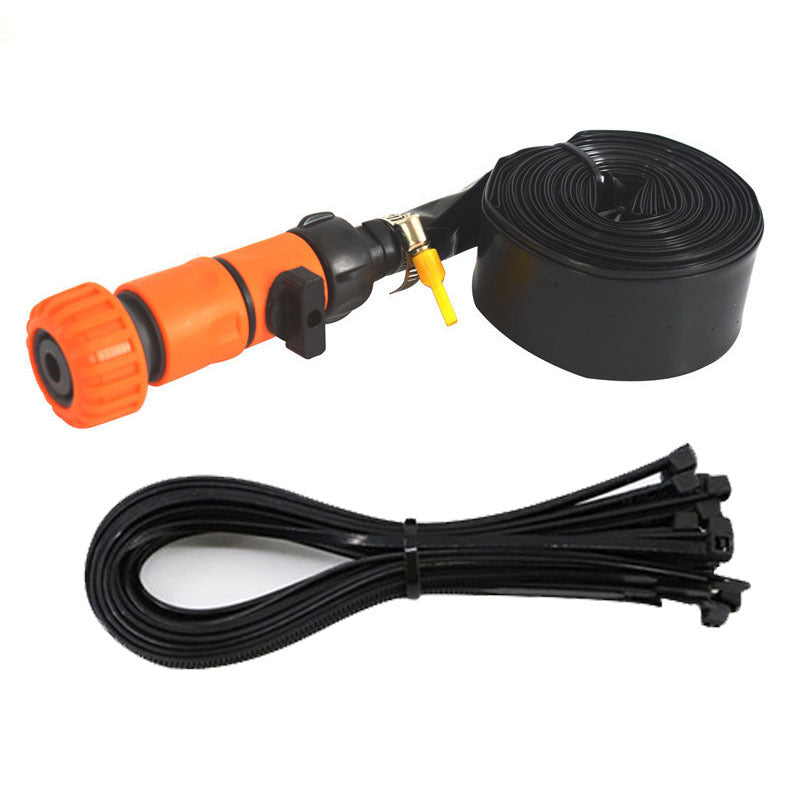 Trampoline sprinkler - garden cooling tool