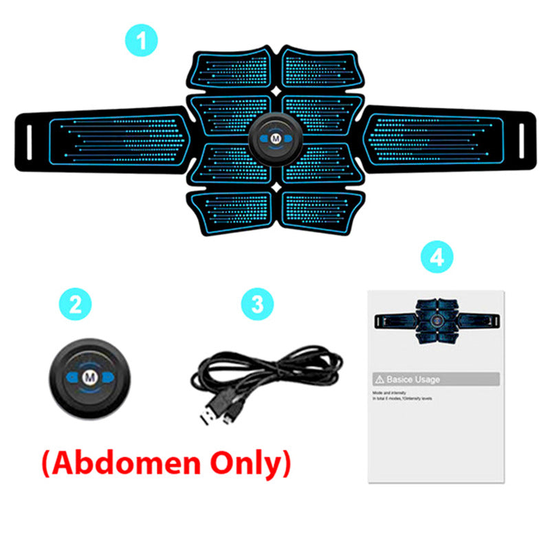 Intelligent abdominal muscle trainer