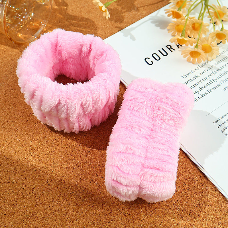 Sponge headband and Wristband multi-purpose