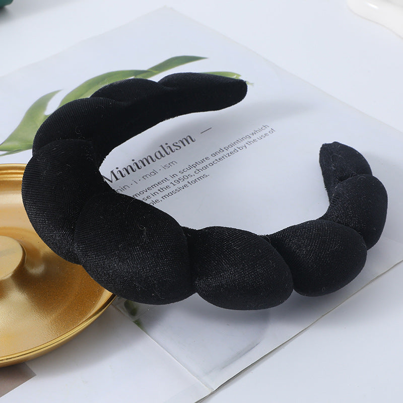 Sponge headband and Wristband multi-purpose