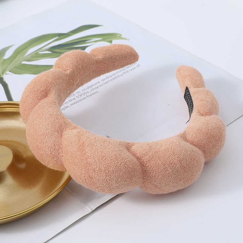 Sponge headband and Wristband multi-purpose