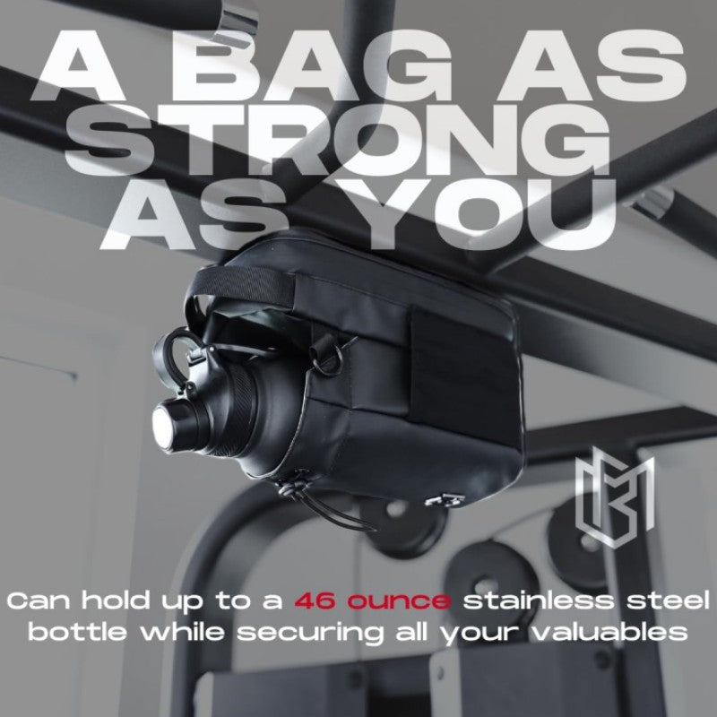 Gym magnetic water bottle bag ultra large capacity