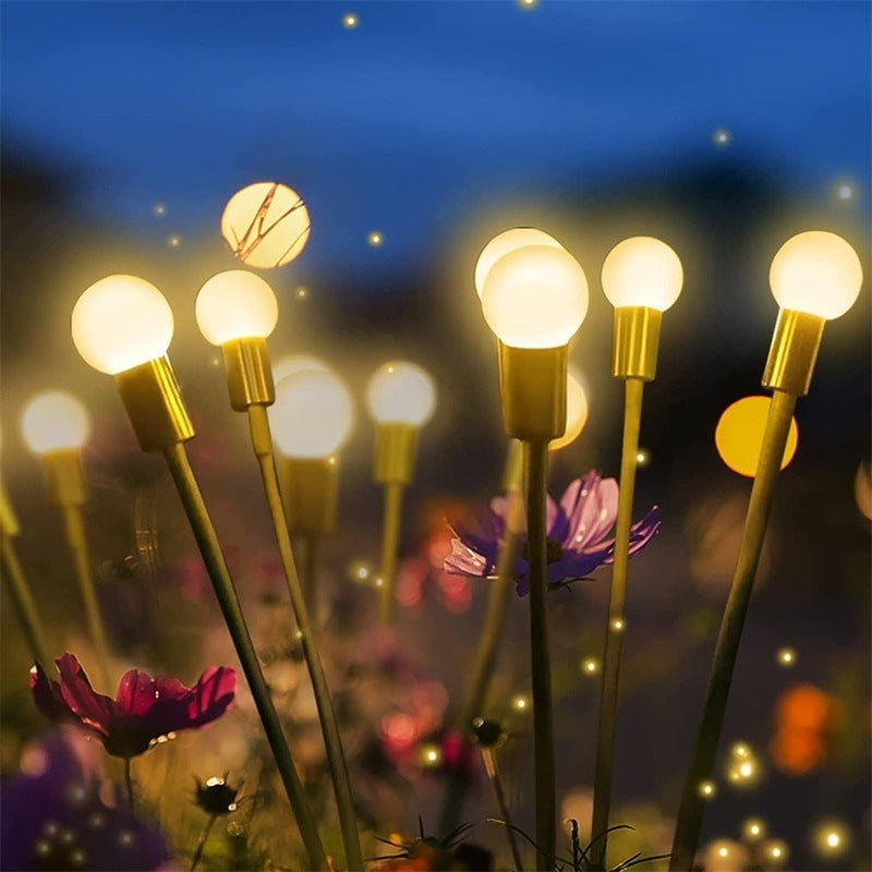 Firefly solar lawn light