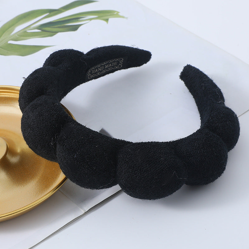 Sponge headband and Wristband multi-purpose