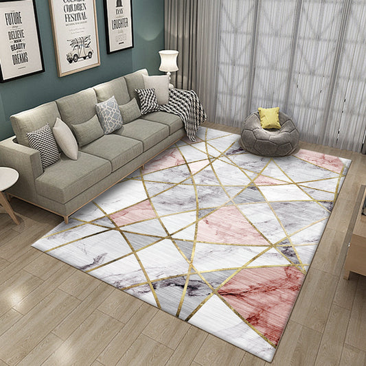 Modern minimalist living room carpet