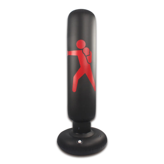 Vertical home inflatable fitness boxing column tumbler