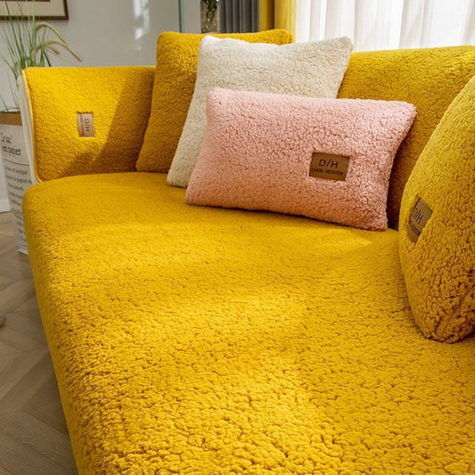 Sofa cushion and cover winter style