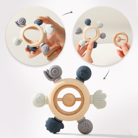 Silicone teether for babies